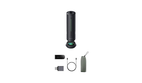 Insta360 Wave Konferenzlautsprecher mit KI-Aufnamhne-Software für professionelle Online-Meetings und