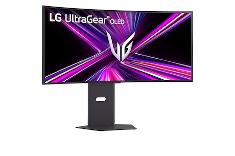 LG UltraGear 34GX900A 34" UWQHD OLED Curved Gaming Monitor mit 240Hz und DisplayHDR True Black 400 -