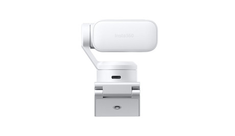 Insta360 Link 2 intelligente 4K KI Webcam mit Gimbal und KI-Tracking, Polarweiß