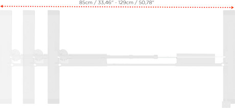 celexon elektrisch höhenverstellbarer Schreibtisch Economy eAdjust-71121 - weiß, inkl. Tischplatte 1