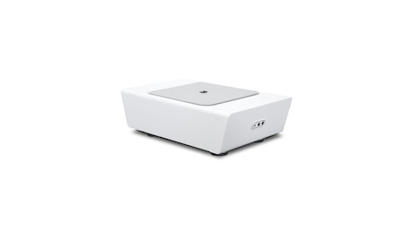 Bluesound PULSE SUB+ kompakter kabelloser Subwoofer, Weiß