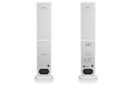 Audio Pro A48 W Wireless Multiroom-Standlautsprecher in Weiß - Demoware