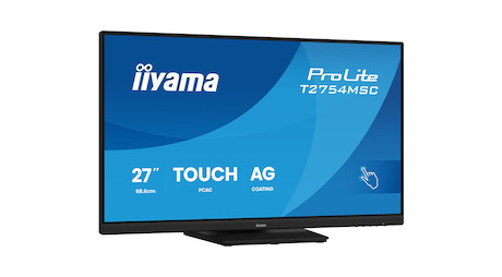 iiyama ProLite T2754MSC-B2AG 27" InCell PCAP 10 Punkte Touchscreen mit IPS-Panel-Technologie, Anti-G
