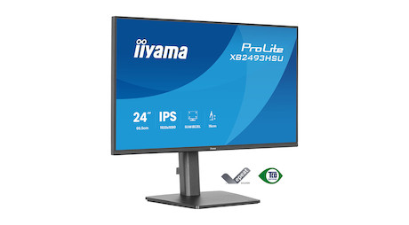 iiyama ProLite XB2493HSU-B1 24" IPS-Monitor mit ergonomischem Standfuß