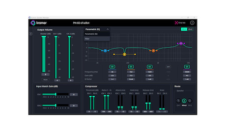 Kramer WM-6D 6,5" 2-Wege PoE Dante Lautsprecher in Schwarz