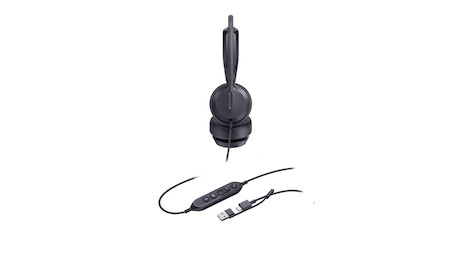 Yealink UH42 kabelgebundenes Dual USB-C/A Headset | zertifiziert für Microsoft Teams
