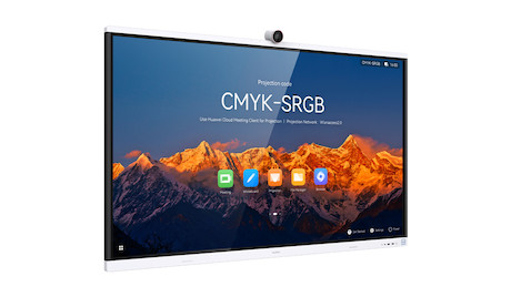 Huawei IdeaHub S2 65 Collaboration Board mit BYOM-Unterstützung und 4K-Auflösung für professionelle