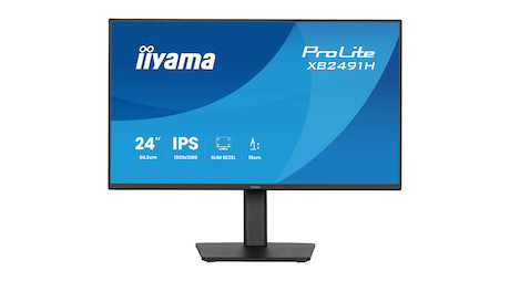 iiyama ProLite XB2491H-B1 24" Monitor mit IPS-Panel-Technologie, 120 Hz Bildwiederholfrequenz und vi