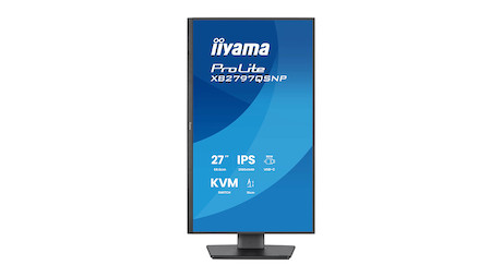 iiyama ProLite XB2797QSNP-B1 27″ QHD-Monitor mit USB-C-Docking, KVM-Switch und LAN