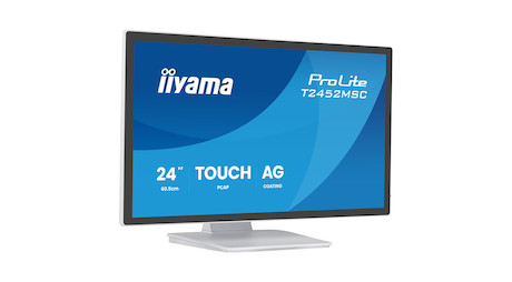 iiyama ProLite T2452MSC-W2AG 24" DeepContrast-PCAP+-Touchscreen-Monitor mit 10-Punkt-Touchscreen