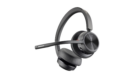 Poly Voyager 4320 USB-A Headset +BT700 Dongle - Kabellos - Büro/Callcenter - 20 - 20000 Hz - 122 g -