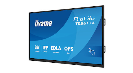 iiyama ProLite TE8613A-B2AG Ein 85.6“ Google EDLA-zertifiziertes IFP - Ein interaktives Display für