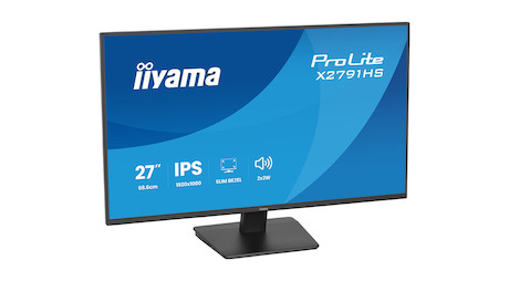 iiyama ProLite X2791HS-B1 27" Monitor mit IPS-Panel-Technologie, 120 Hz Bildwiederholfrequenz und Ey
