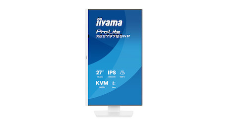 iiyama ProLite XB2797QSNP-W1 27″ QHD-Monitor mit USB-C-Docking, KVM-Switch und LAN