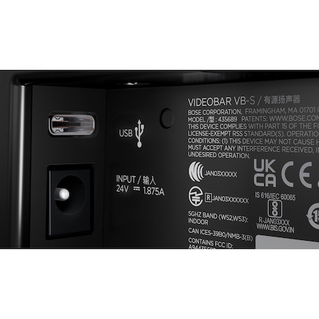 Bose Professional VB-S - All-In-One USB 4K-Videokonferenzsystem, schwarz - Demoware