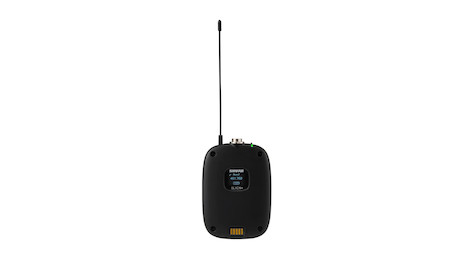 Shure SLXD14D+ 2-Kanal-Drahtlossystem mit zwei Taschensendern, Frequenzband: K55