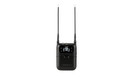 Shure SLXD15+ mobiles digitales Drahtlossystem mit SLXD5+ Drahtlosempfänger und SLXD1+ Taschensender