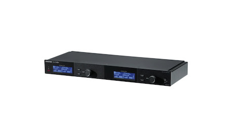 Shure SLXD4QDAN+ 4-Kanal-Empfänger mit Dante-Audio, Frequenzband: K55