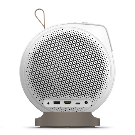 BenQ GV32 Tragbarer Full HD Beamer mit 360° Projektion und Smart TV - Demoware Gold