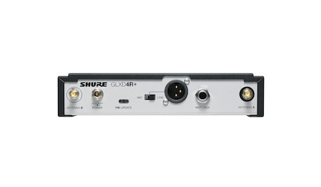 Shure GLXD4R+ Digitaler Dualband-Empfänger im Halb-19-Zoll-Format