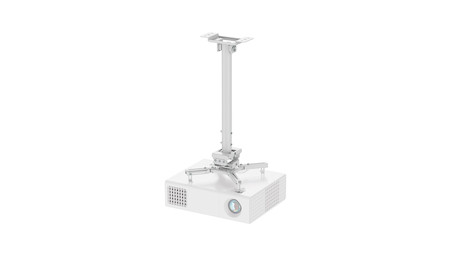 Neomounts CL25-540WH1 Beamer Deckenhalterung - H 60,5-90,5 cm