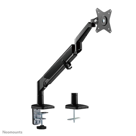 Neomounts DS70-810BL1 Monitorarm 17-32" - Gasfeder - platzsparend - 180°-Stopp - Klemme/Durchführung