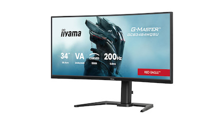 Iiyama 34" GCB3484WQSU-B2 21 9 2xHDMi+2xDP+USB-C - Flachbildschirm (TFT/LCD) - 34"