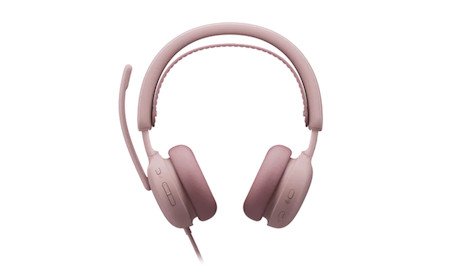 Logitech Zone Wired 2 For Business Headset für Microsoft Teams, Farbe: Rosa