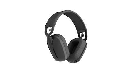 Logitech Zone Vibe Wireless Over-Ear-Kopfhörer mit Bluetooth und USB-Empfänger | UC- Version | Grafi