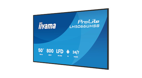 Iiyama 50" 3840x2160 UHD IPS VESA Mount 400x300