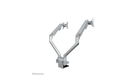Neomounts FPMA-D750DSILVER Monitorarm 10-32" - Gasfeder - Topfix - Klemme/Durchführung - 8 kg - 25,4