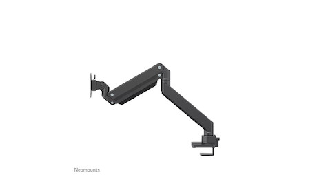 Neomounts NM-D775BLACKPLUS Monitorarm 10-49" - Gasfeder - Topfix - 180°-Stopp - Klemme/Durchführung