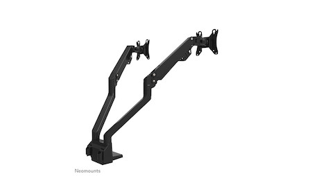 Neomounts FPMA-D750DBLACK2 Monitorarm 10-32" - Gasfeder - Topfix - 180°-Stopp - Klemme/Durchführung