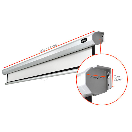 celexon Leinwand Rollo Economy 220 x 124 cm - 99"