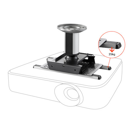 celexon Deckenhalterung universal MultiCel Expert 1500 - Deckebabstand 15 cm