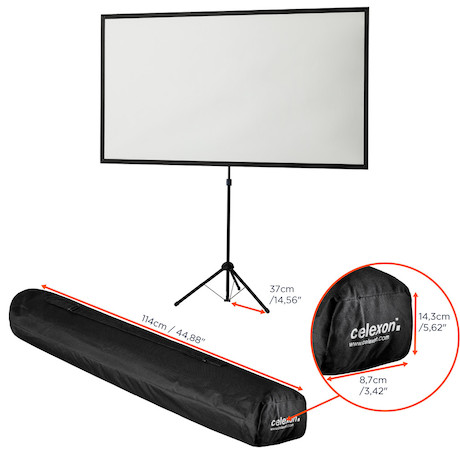 celexon 80" Stativleinwand Ultra-lightweight 177 x 100cm