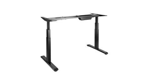 celexon höhenverstellbarer Schreibtisch eAdjust - schwarz - inkl. Platte 175 x 75 cm