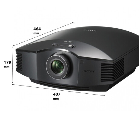 Sony VPL-HW45ES schwarz Heimkino Beamer mit 1700 ANSI-Lumen