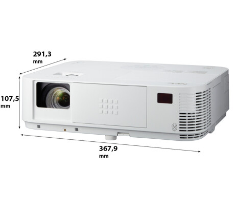 NEC M403H Business Beamer mit 4000 ANSI-Lumen und Full-HD Auflösung