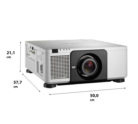 NEC PX1004UL-WH (ohne Objektiv) Beamer mit 10000 ANSI-Lumen und WUXGA Auflösung