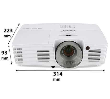 Acer H6517BD 3D Heimkino Beamer mit 3200 ANSI-Lumen und Full-HD