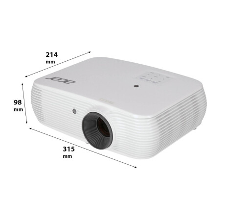 Acer H5382BD 3D Heimkino Beamer mit 3300 ANSI-Lumen und HD-ready