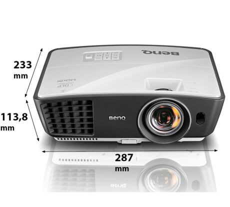 BenQ W770ST Kurzdistanzbeamer mit 2500 ANSI-Lumen und HD-ready