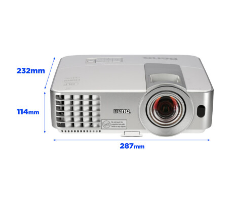 BenQ MW632ST Kurzdistanzbeamer mit 3200 ANSI-Lumen und WXGA Auflösung