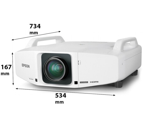 Epson EB-Z8450WU Installationsbeamer mit 7000 ANSI-Lumen und WUXGA