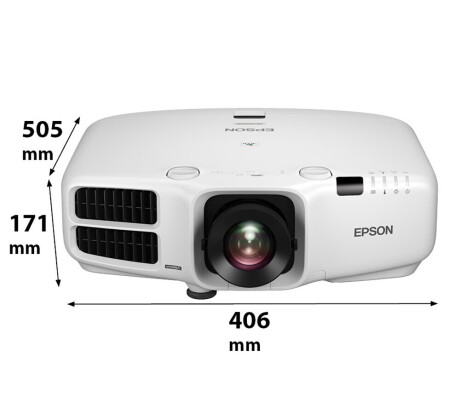 Epson EB-G6250W Installationsbeamer mit 6500 ANSI-Lumen und WXGA