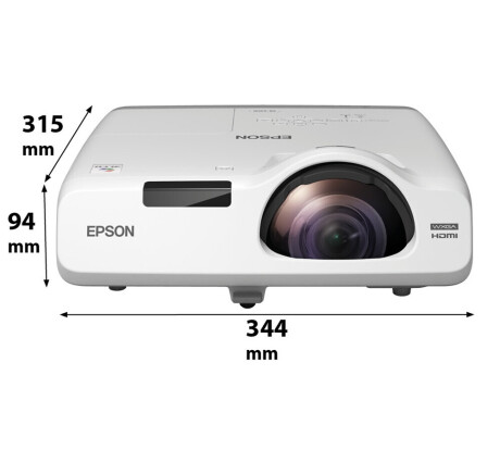 Epson EB-525W Kurzdistanzbeamer mit 2800 ANSI-Lumen und WXGA Auflösung