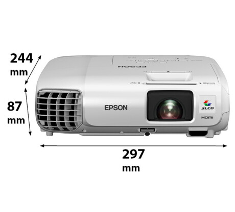Epson EB-98H Beamer mit 3000 ANSI-Lumen und XGA Auflösung