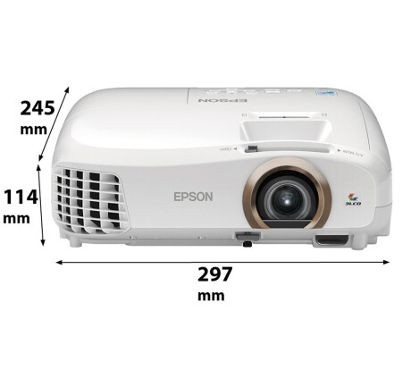 Epson EH-TW5350 3D Heimkino Beamer mit 2200 ANSI-Lumen und Full-HD