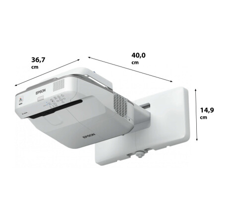Epson EB-675W Kurzdistanzbeamer mit 3200 ANSI-Lumen und WXGA Auflösung